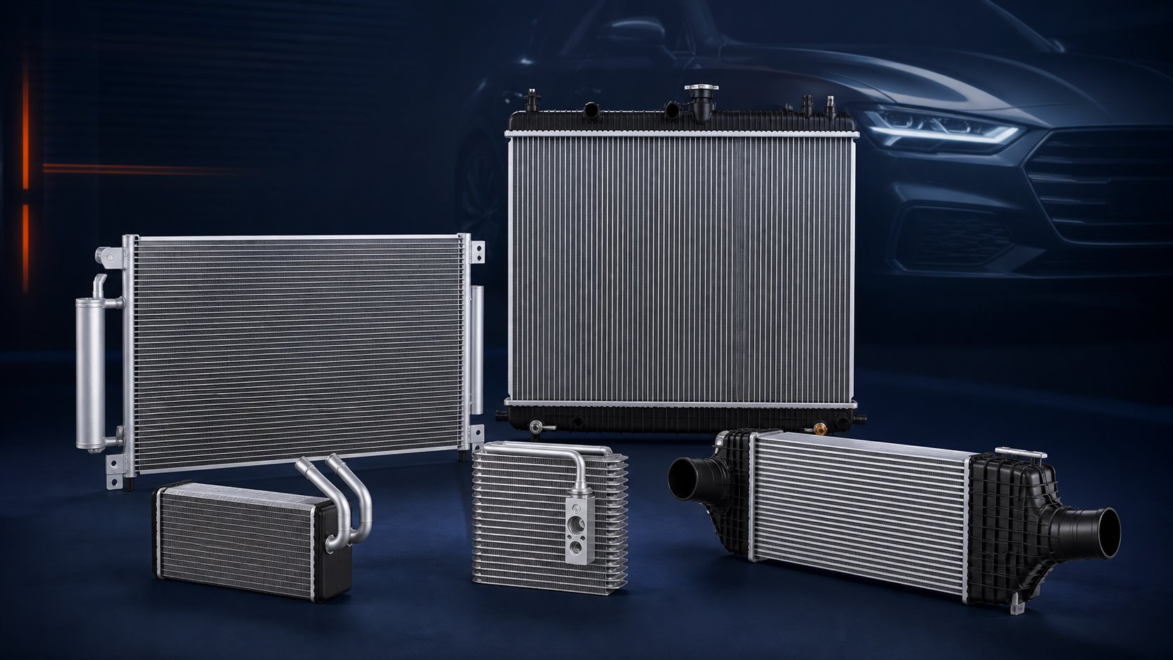 Automotive radiator, condenser, evaporator, heater core and intercooler product video preview
