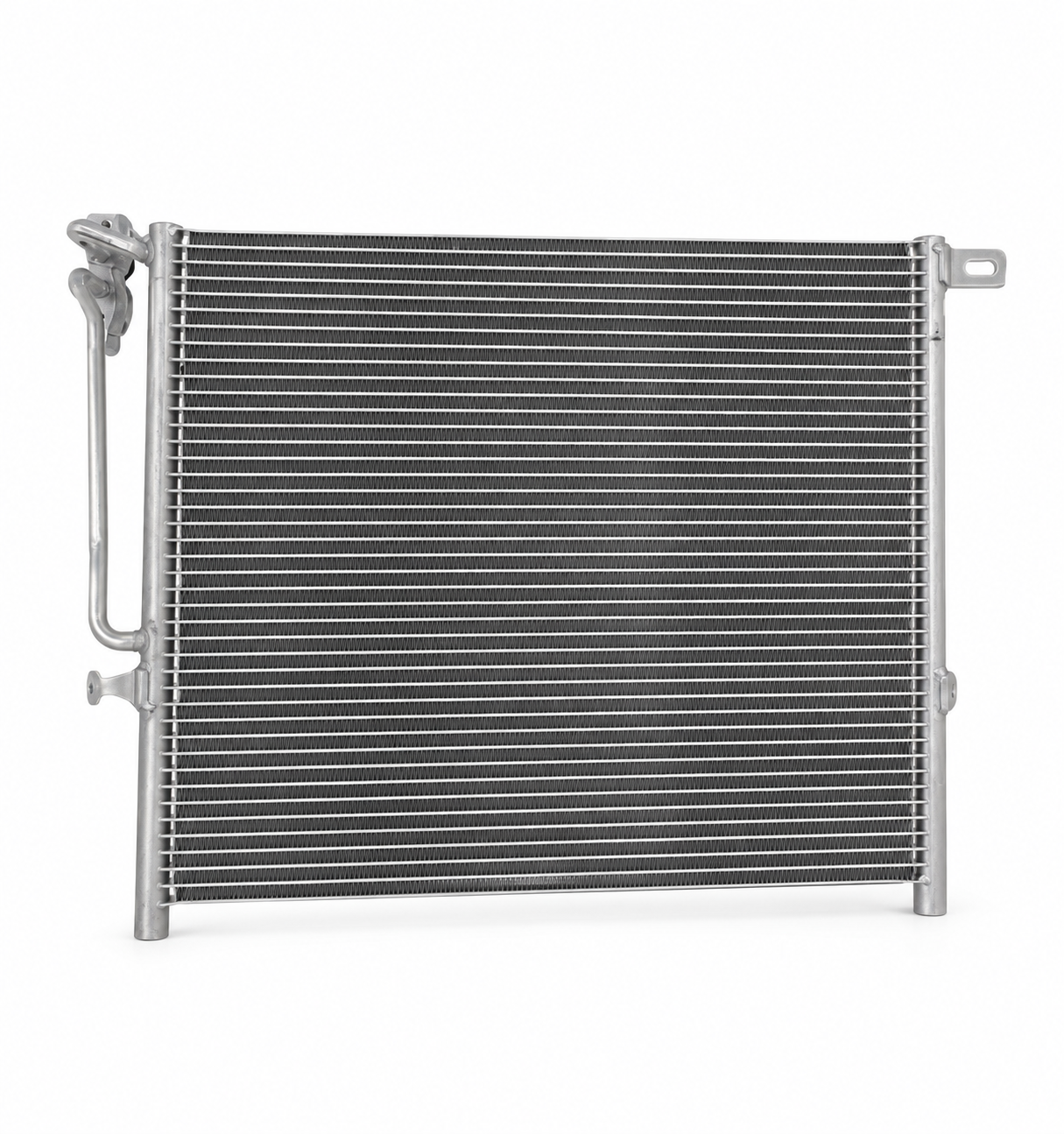 Aluminum A/C condenser reference for OE 64538377614 and BMW X3 E83
